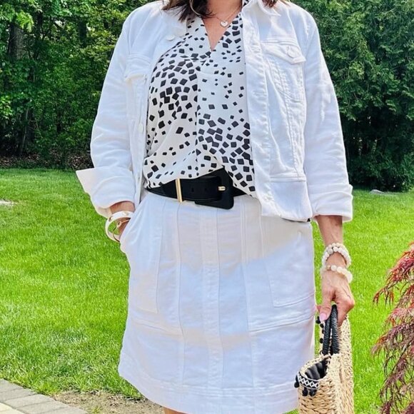 NWT | CAbi 6645 Everyday Skirt - Picture 2 of 5